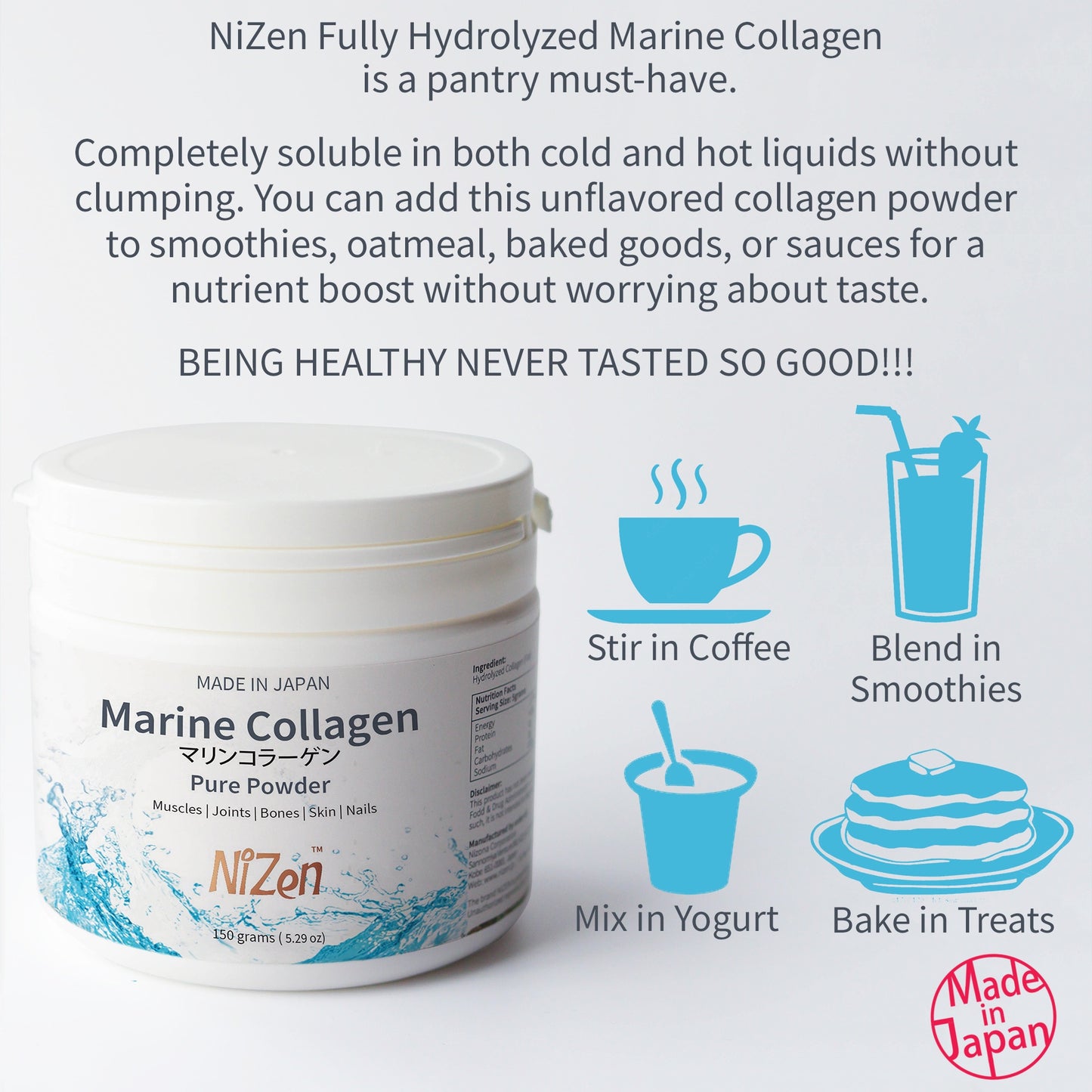 Nizen Marine Collagen Pure Powder